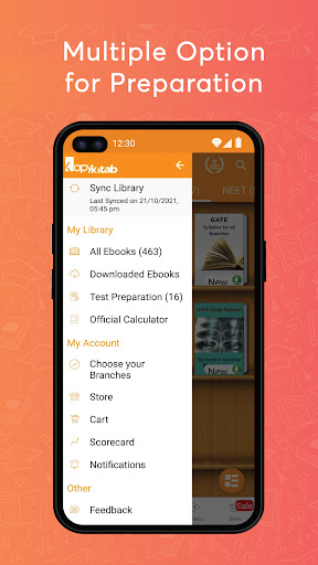 Android application GATE Exam Preparation screenshort