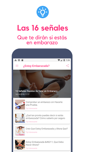 Test de embarazo por celular sale