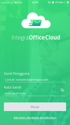 Android application IntegraOffice Cloud - Aplikasi screenshort