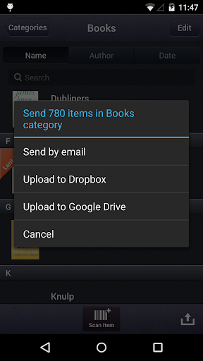 Barcode Library Scan  Catalog