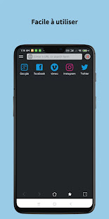 Aperçu de l'application