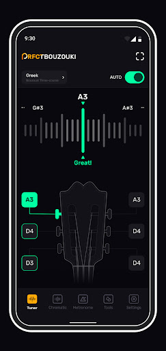 Perfect Bouzouki Tuner Screenshot 2 - AppWisp.com