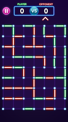 Draw Line Race: Dot & Box Game - Screenshot 1