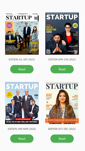The Startup App Screen 2