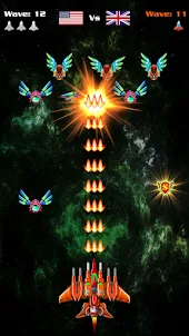 Galaxy Attack: Jeux d'avion