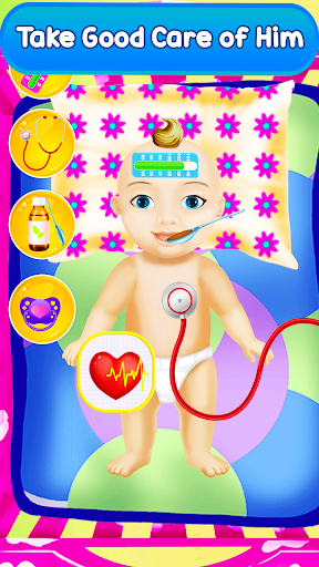 Baby Care and Dressup: Girls Game, Color by Number 1.9 screenshots 3
