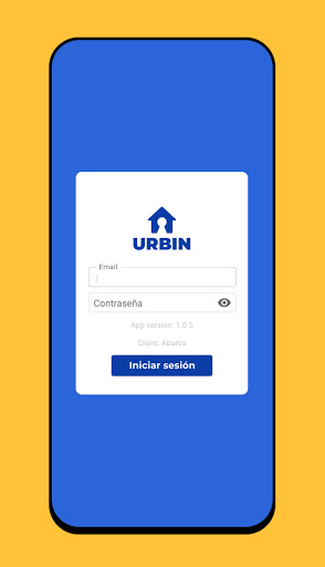 Android application Urbín screenshort