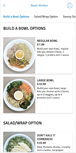Android application Revel Kitchen screenshort