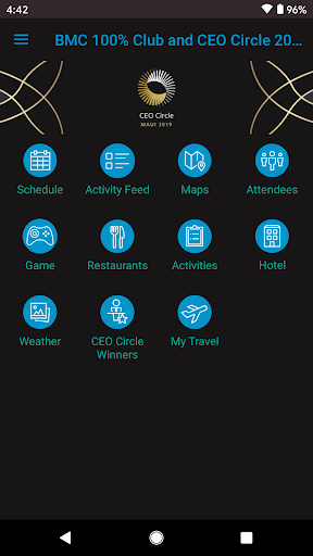 BMC Events App Screen 3