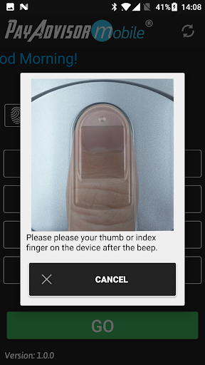 PayAdvisorMobile Station Screen 3