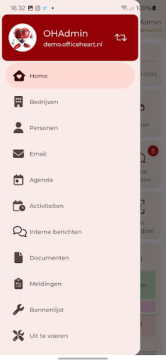 OfficeHeart Screen 2