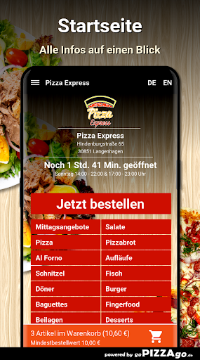 Pizza Express Langenhagen Screen 2
