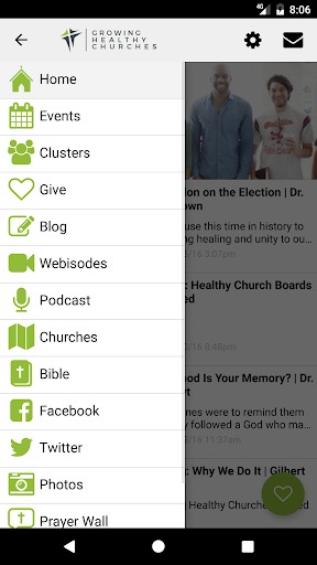 Growing Healthy Churches, Inc. Screen 3