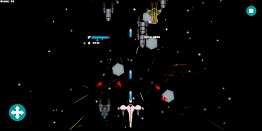 Arcade Space Shooter Soyuz Screenshot 1 - AppWisp.com