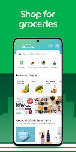 Grab - Taxi & Food Delivery screenshot 4