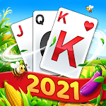 Cover Image of Tải xuống Solitaire Tripeaks - Chuyến đi nông trại 2.5.1.20210419 APK