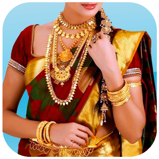 South Indian Women Bride Saree logo