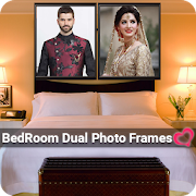 Bedroom Frames - Luxury Bedroom Dual Photo Frame