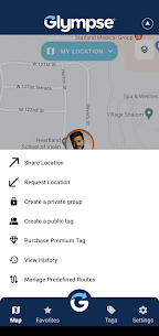 تحميل تطبيق Glympse مهكر للاندرويد 2024 2