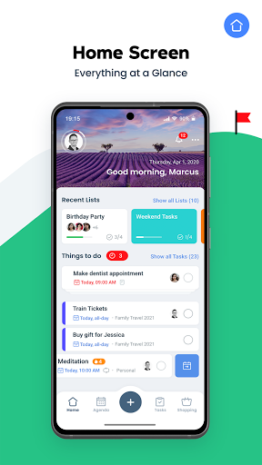 Screenshot of Do it Today: To-do list app