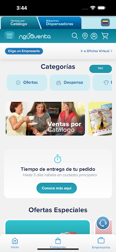 Novaventa.com Screen 2