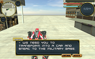 screenshot of Racing Car Robot