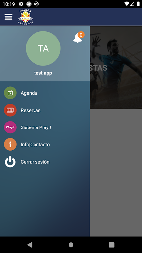 Aragon Padel Community Screen 2