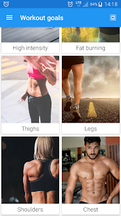 Home workouts to stay fit Captura de pantalla