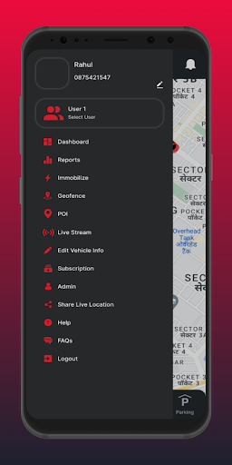 RD TRACKER Screen 2