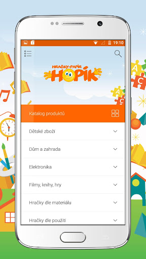 Android application Hračky Hopík svět fantazie... screenshort