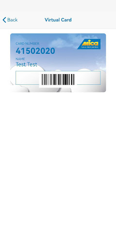 Mica Dream Card Screen 3