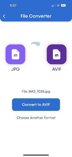All File Converter App Screen 2