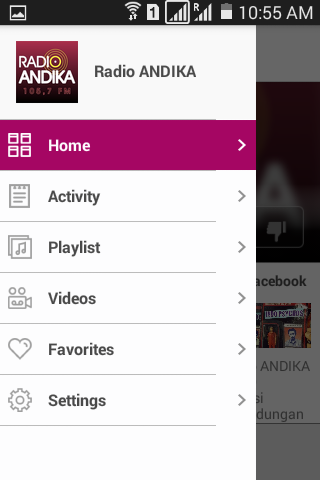 Radio ANDIKA Screen 2