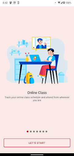 Android application Jupiter English School screenshort