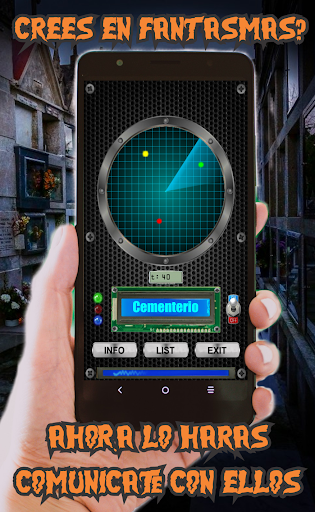 Android application Ghost Spirit Radar Detector screenshort
