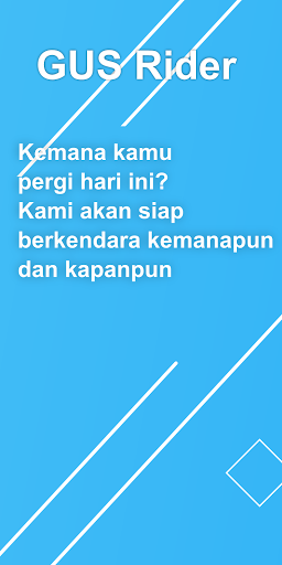 Android application GUS Rider - Untuk kita Semua screenshort