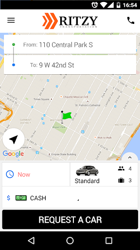 Ritzy Transportation Screen 3