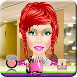Modern Anna dress makeup game icon