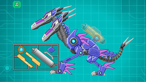 Robot Double Head Pterosaur - v3.4