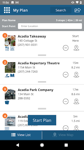 Screenshot of Visit Bar Harbor