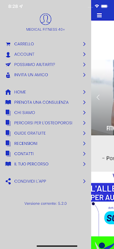 Medical Fitness 40+ Screen 3