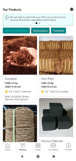 AB Store - Export Commodity Screen 2