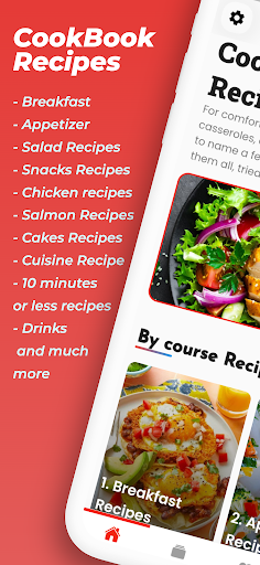 Screenshot of CookBook Food Recipes Offline