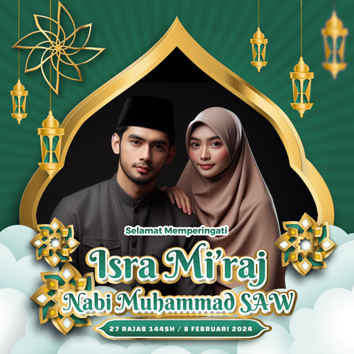 Isra Miraj Photo Frame 2024 Screen 2