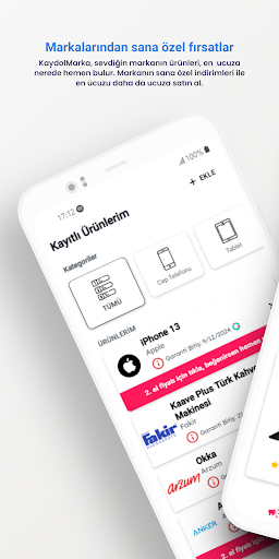 Android application KAYDOLMARKA screenshort