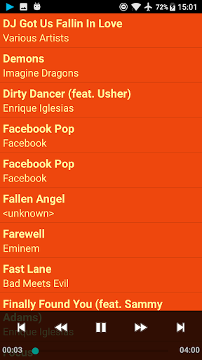 Music Player Screen 2