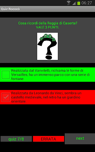 Rococò Quiz Arte Screen 2