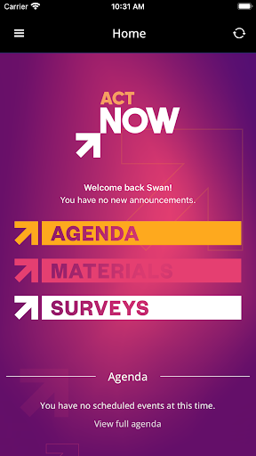 UCB Meetings Screen 2