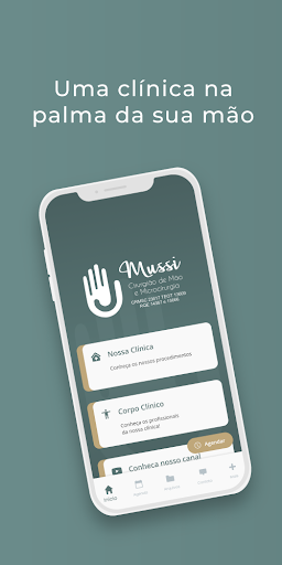 Android application Mussi Cirurgia de Mão screenshort