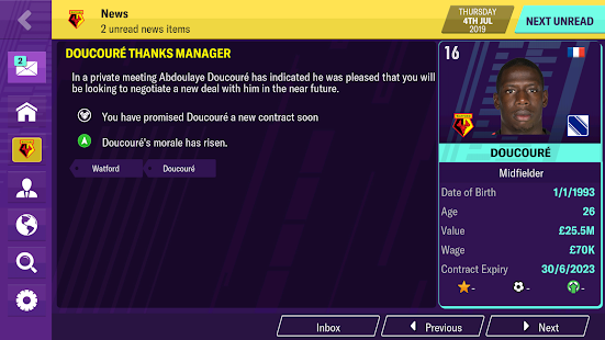 Football Manager 2020 Mobile(圖7)-速報App
